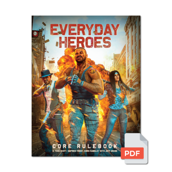 Everyday Heroes Core Rulebook [Digital] - Evil Genius Games